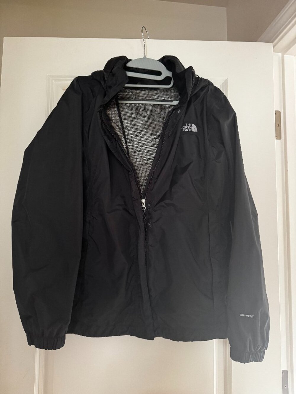 Men's Black North Face Rain Jacket - Sizes XL - VERY good condition